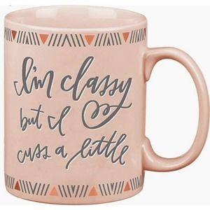 Primitives by Kathy "I'm classy but I cuss a little" Coffee Mug
